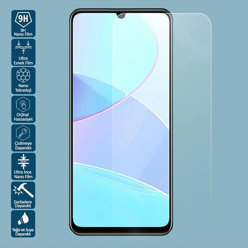 Samsung Galaxy A05 Uyumlu 9H Blue Nano Kırılmaz Ekran Koruyucu
