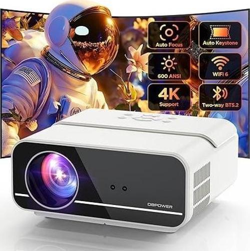 5G WiFi ve İki Yönlü Bluetooth 4K FHD Yerel 1080P - Beyaz