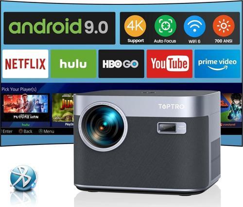 WiFi 6 ve Bluetooth 5.2 FHD Yerel 1080P - 700 ANSI, Toz Geçirmez