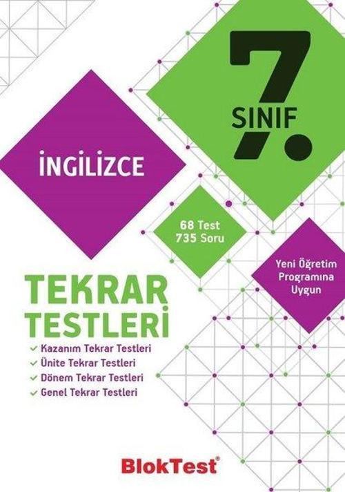 7.Sınıf İngilizce Tekrar Testleri