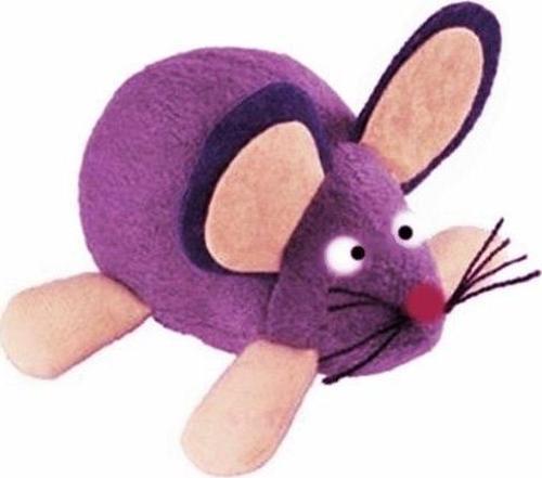 Kedi oyuncağı kurmalı hareketli komik fare 12 cm