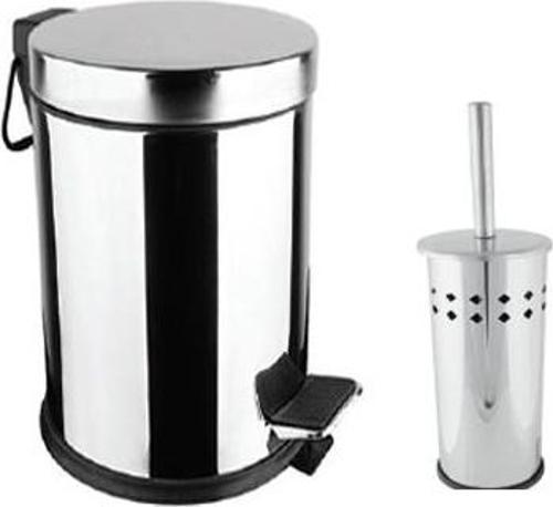 5 lt Çöp Kovası Delikli Fırça Banyo Seti