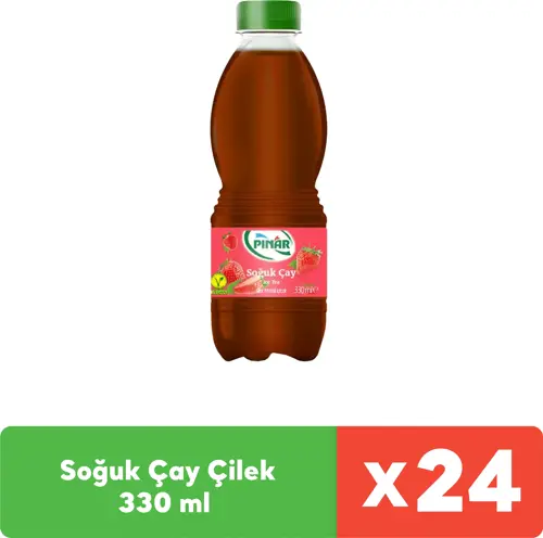 Soğuk Çay Çilek 330 ml x 24 Adet