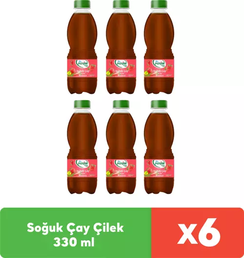 Soğuk Çay Çilek 330 ml x 6 Adet