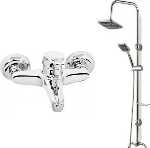 Banyo Bataryası Siyah Robot Duş Seti