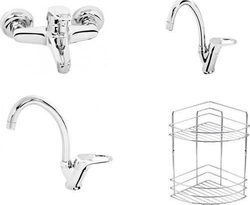 Batarya Seti Banyo Eviye Lavabo 2 Li