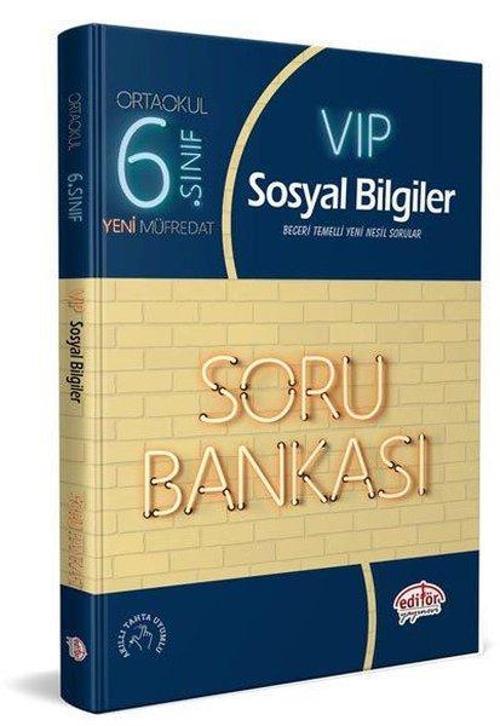 Editör 6.Sınıf VIP Sosyal Bilgiler Soru Bankası