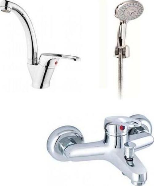 Kuğu Lavabo ve Banyo Bataryası Duş Takımı
