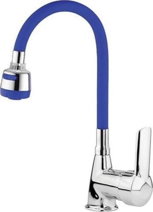 Mutfak Evye Bataryası Mavi Renkli Silikon Kubarlı