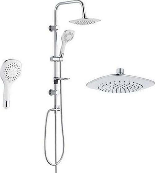 Robot Yağmur Tepe Duş Seti Beyaz