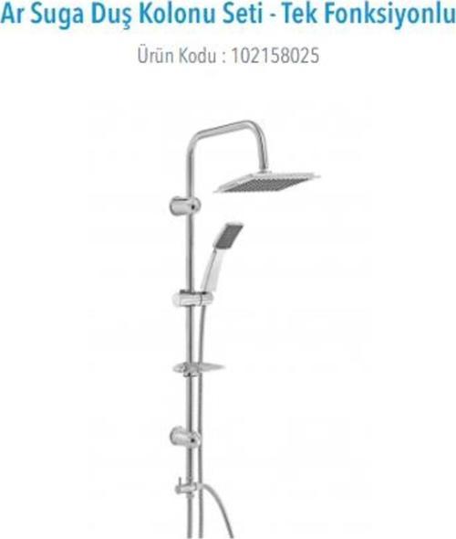 Suga Kolonlu Duş Seti Tek Fonksiyonlu 102158025