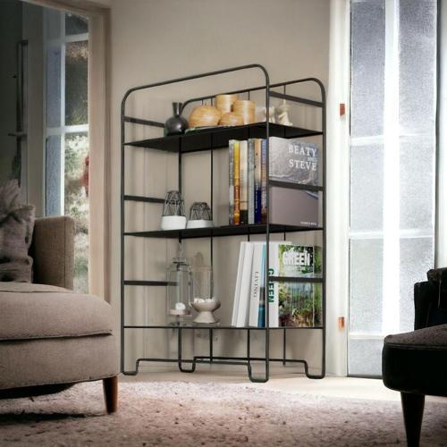 3 Katlı Metal Ofis Rafı, Katalog Rafı, Dergilik, Broşür Rafı, Ürün Teşhir Rafı, Genç Odası Kitaplık