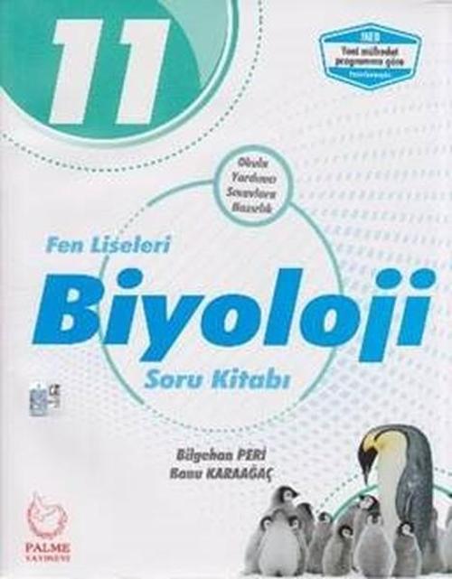 11.Sınıf Fen Liseleri Biyoloji Soru Kitabı