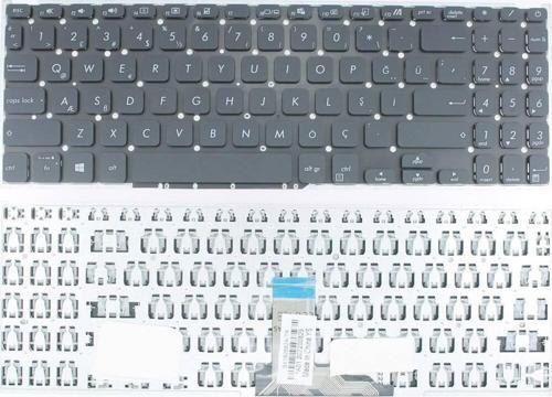 Asus ile Uyumlu X515JF-EJ039 Uyumlu Laptop Klavye Siyah