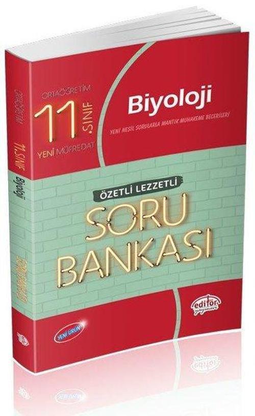 11.Sınıf Biyoloji Soru Bankası-Özetli Lezzetli