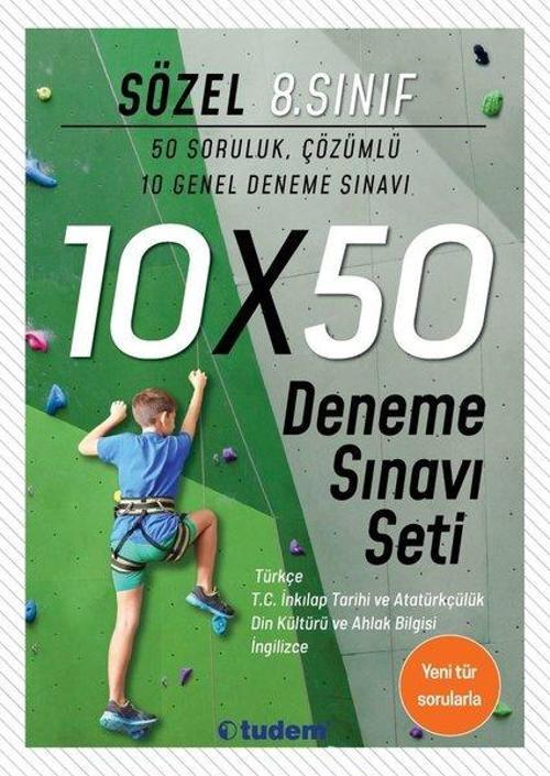 8.Sınıf Sözel 10x50 Deneme Sınavı Seti