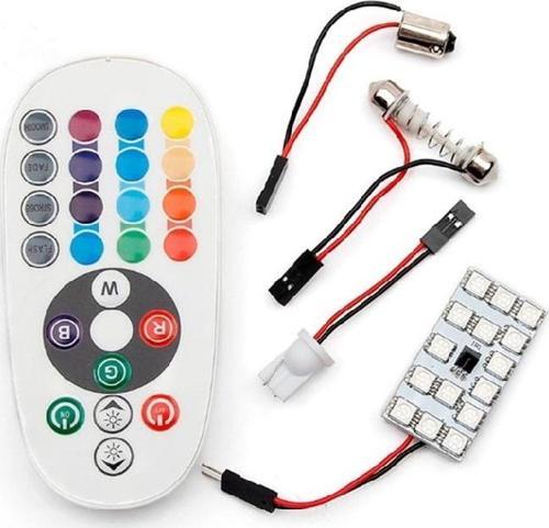 Tavan Lambası 18 SMD RGB Led 16 Renk Animasyon 12V/LATV104