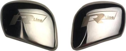Premium R-line Vites Topuzu Logosu-Silver / ICVI182