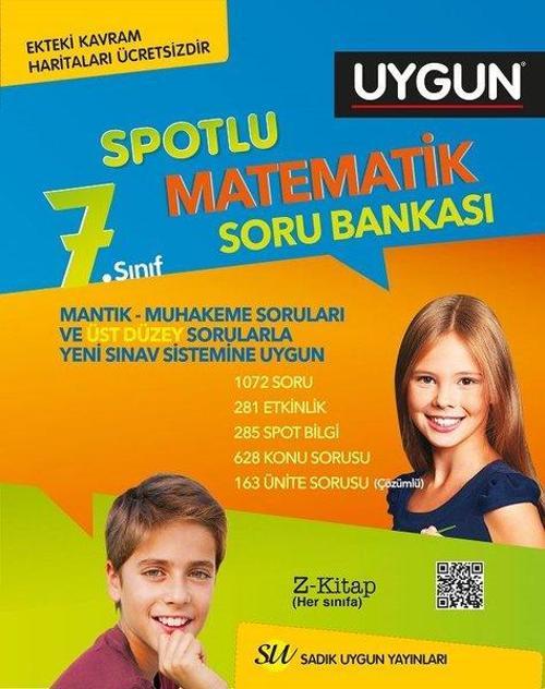 7.Sınıf Spotlu Matematik Kavram Haritası Soru Bankası