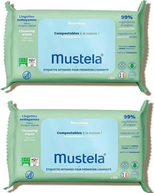 Kompost Edilebilir Islak Mendil 60 Yaprak 1+1