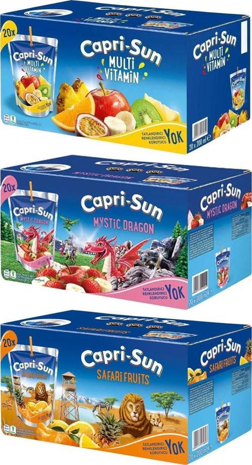200 ml x 60 Adet / Karma 3 lü Koli