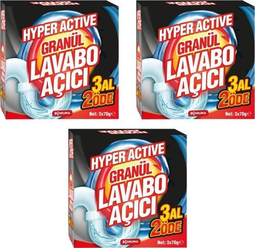 Lavabo Açıcı 70 G 3 Al 2 Öde x 3 Adet