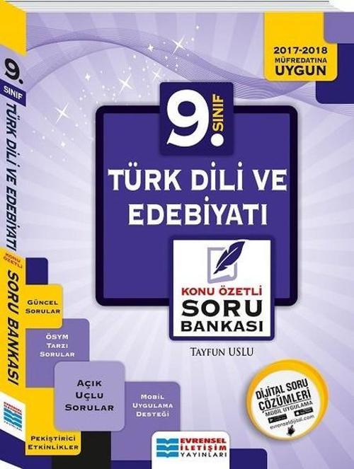 9. Sınıf Türk Dili ve Edebiyatı Soru Bankası