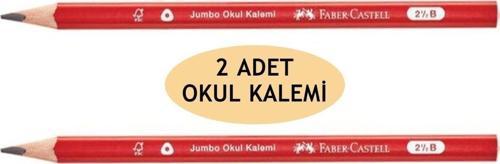 Faber-Castell Jumbo Okul Kurşun Kalemi 2.5b - 2 Adet