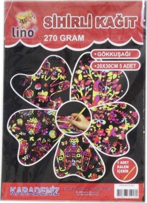 Sihirli Kağıt 270 Gram 20x30 CM 5 Li Sihirli Kağıt