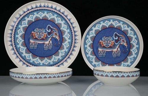 Elephant Bone Chına 24 Prç Yemek Takımı