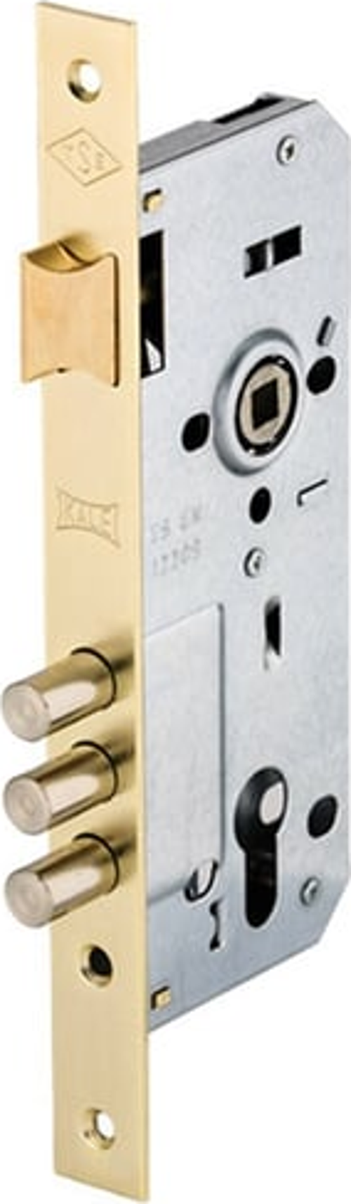 KALE 2000 SİLİNDİRLİ GÖMME KİLİT 45MM NİKEL 152R4500267