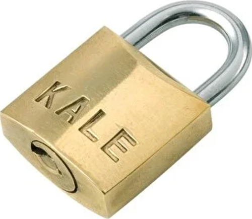 KALE 50 MM SARI KISA ASMA KİLİT