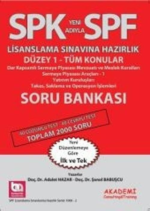 SPF Düzey 1 Tüm Konular Soru Bankası