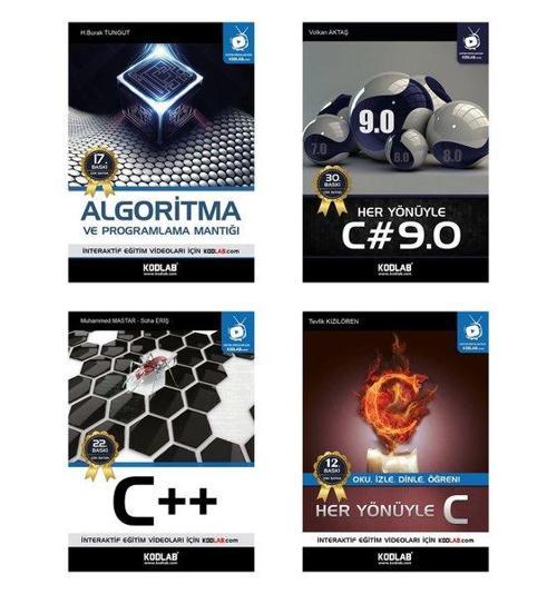 Programlama Uzmanlık Seti 3-4 Kitap Takım