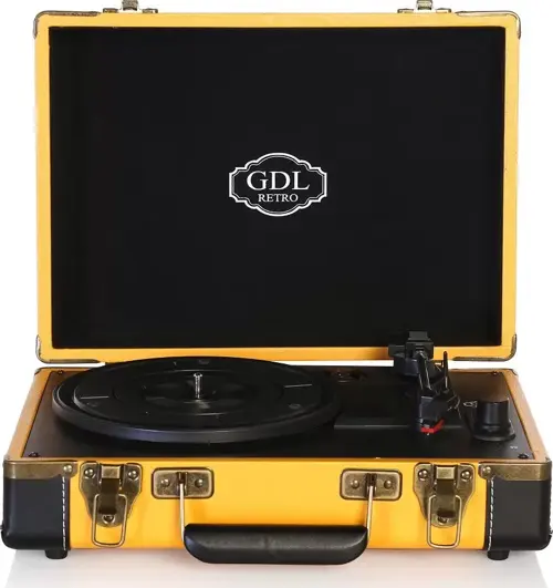 Gdl Retro Çanta Pikap T317 -sarı Dahili Şarjlı