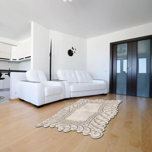 YILDIZ Lazer Kesim Kaymaz Taban Dijital Baskı Halı ST600161PU