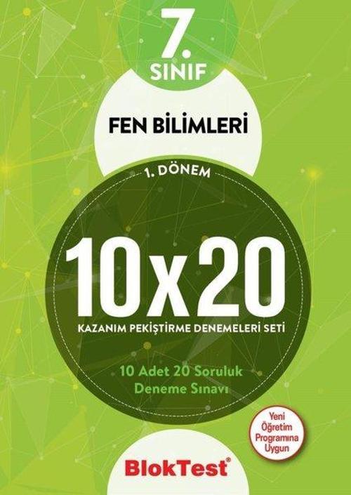 7.Sınıf 1. Dönem Fen Bilimleri Kazanım Pekiştirme Denemeleri Seti
