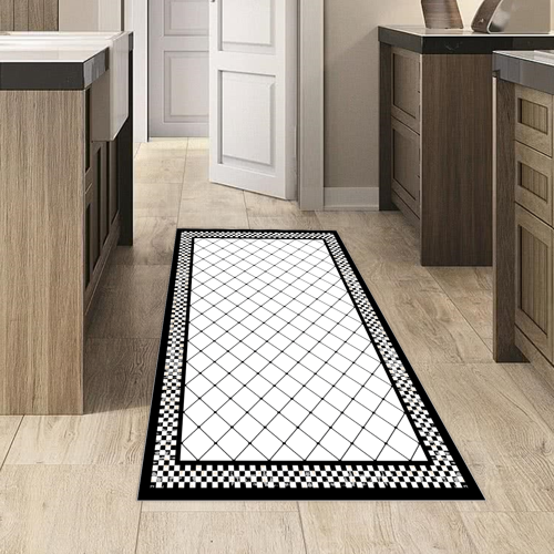 Kaymaz Taban Djt Mutfak Halısı Star Pamuk Modern 603M Gri