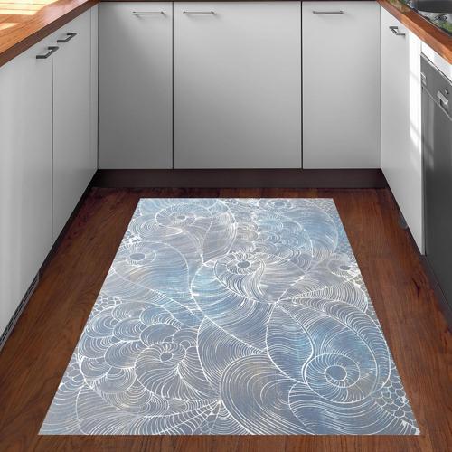 Kaymaz Taban Djt Mutfak Halısı Trend Modern 1303 Lila