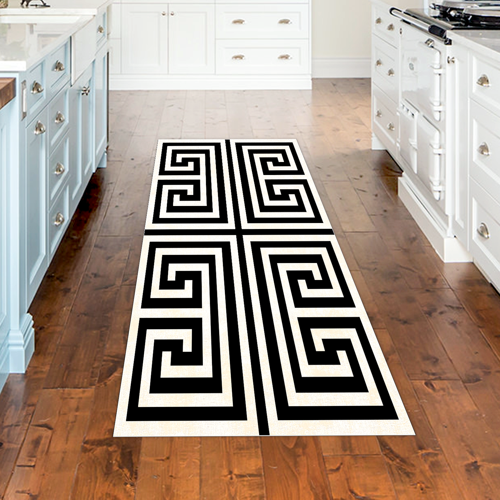 Kaymaz Taban Djt Mutfak Halısı Trend Modern 658M Gri