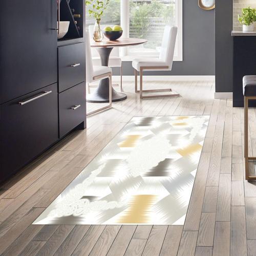 Kaymaz Taban Djt Mutfak Halısı Trend Modern S1030 Krem