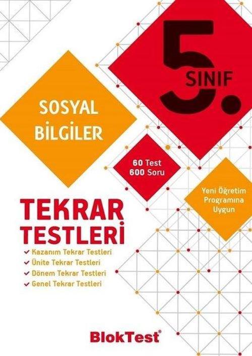 5.Sınıf Sosyal Bilgiler Tekrar Testleri