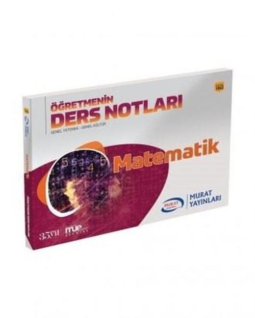 Öğretmenin Ders Notları Matematik GY-GK 1042