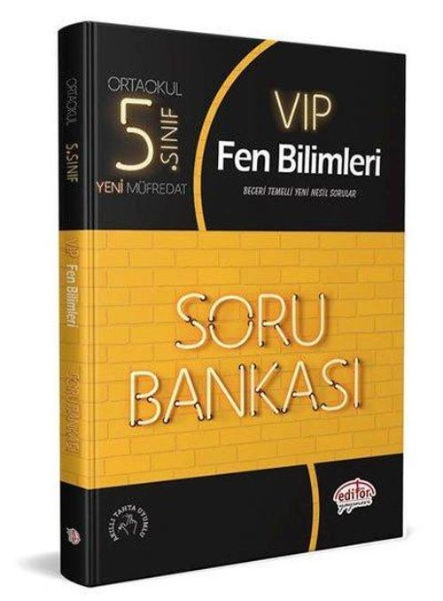 Editör 5.Sınıf VIP Fen Bilimleri Soru Bankası