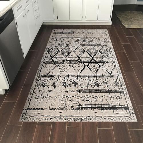 Kaymaz Taban Djt Mutfak Halısı Star Pamuk İskandinav M5141