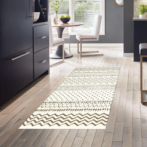 Kaymaz Taban Djt Mutfak Halısı Yıldız Deri İskandinav F5086