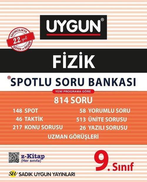 9.Sınıf Spotlu Fizik Soru Bankası