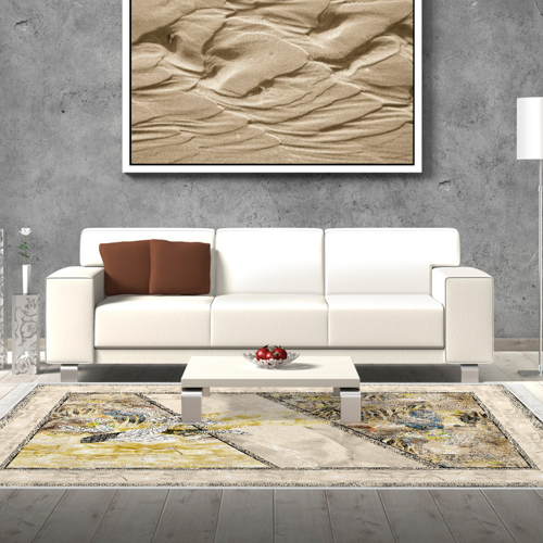 Kaymaz Taban Djt Salon Halısı Trend Saçaklı Modern 729