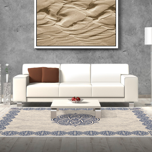 Kaymaz Taban Djt Salon Halısı Yıldız Deri Modern 1319