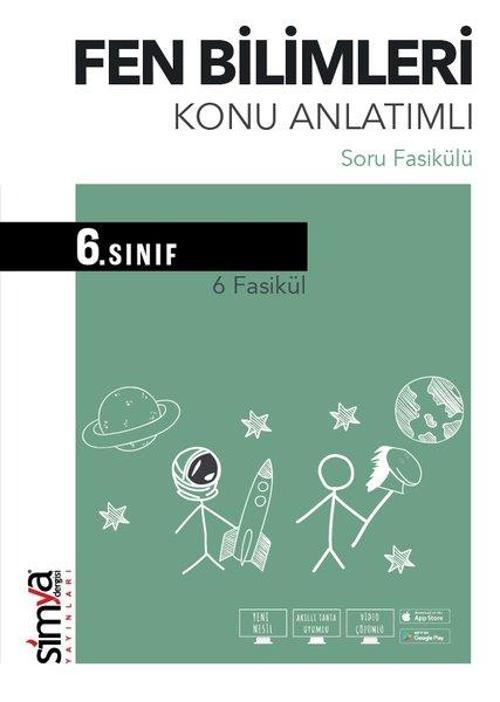 6. Sınıf Fen Bilimleri Konu Özetli Soru Fasikülü - 6 Adet